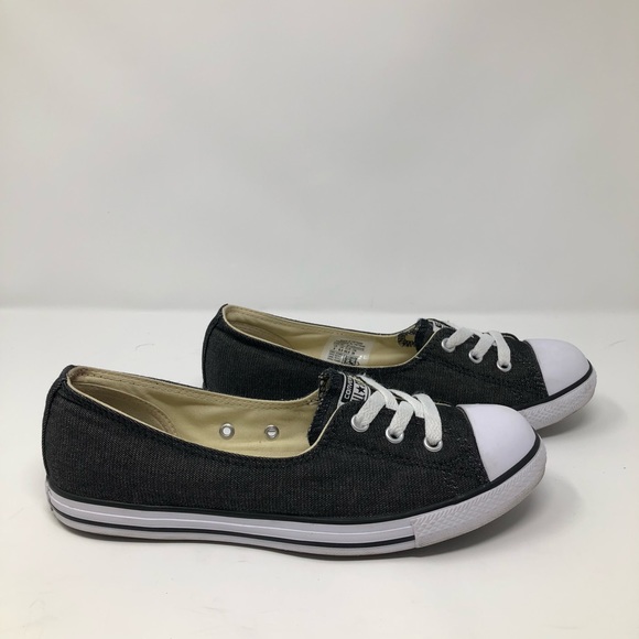 black ballet converse